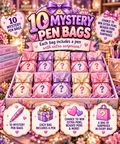 💜 The Mystery Pen Bag Collection – 10 Bags, 10 Pens & Surprise Wins