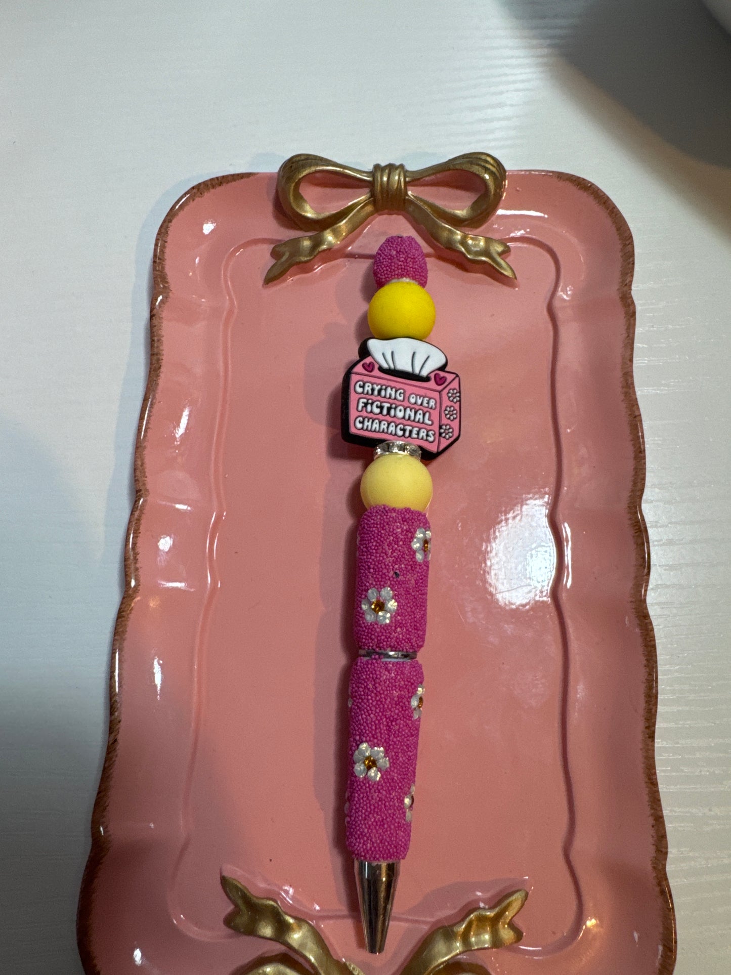 Large Beaded Pen | Handmade Made-to-Order