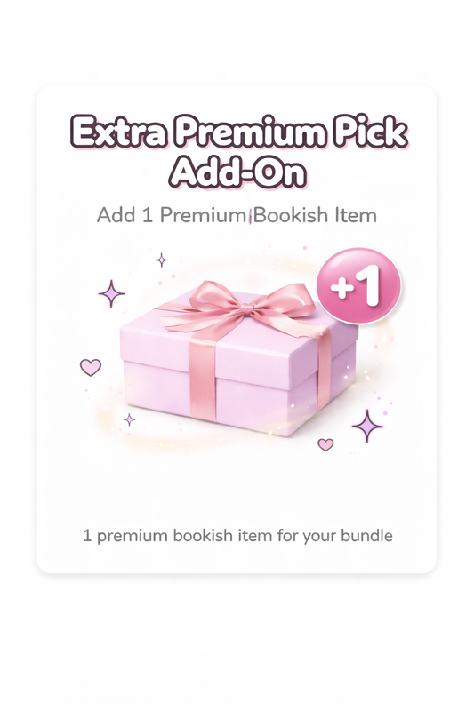 Extra Premium Pick Add-On | 1 Premium Bookish Item for the Bundle Boxes