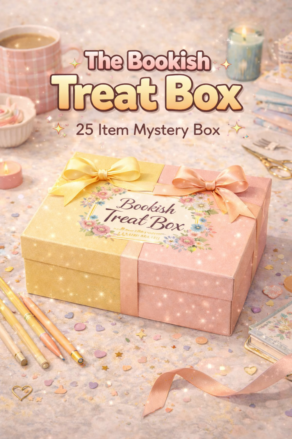 The Bookish Treat Box | 25 Item Mystery Box