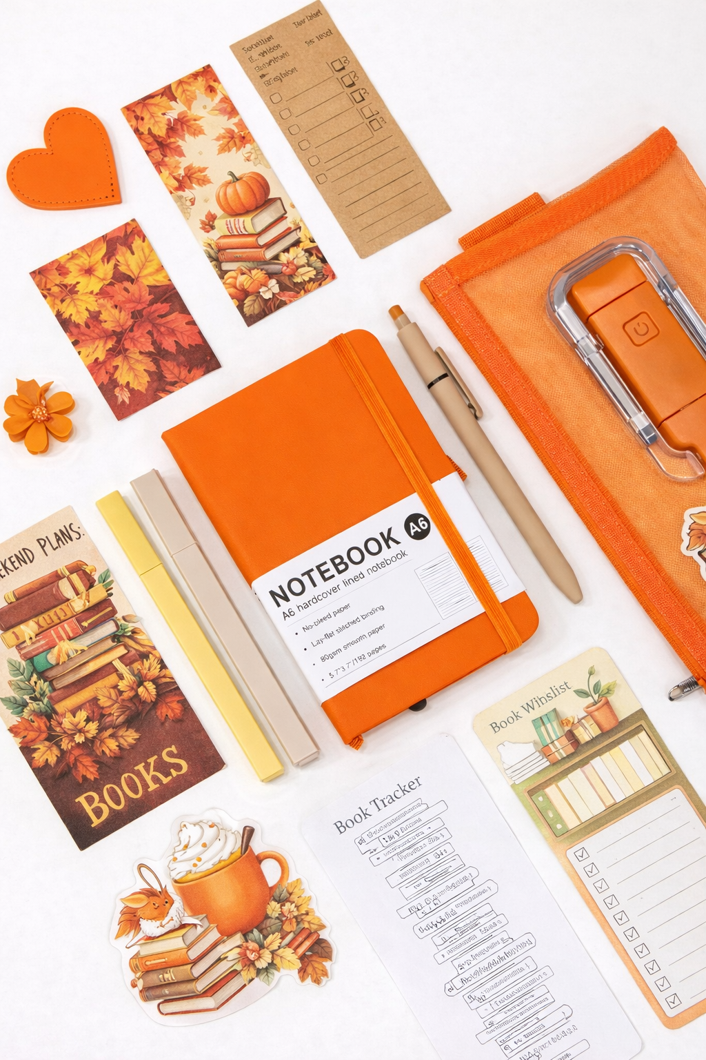Orange Glow 🧡 Bookish Bundle
