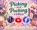 Personalized Picking and Packing Video ( TikTok,Youtube & Facebook )