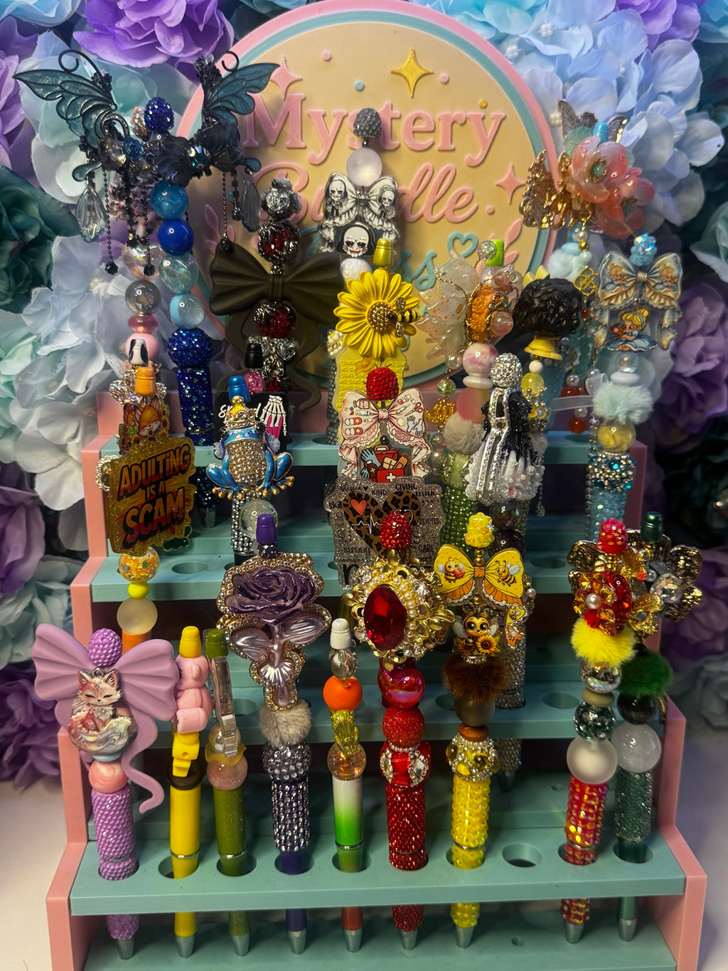 Beaded Statement Pen – Standard or XL | Handmade Made-to-Order Pen