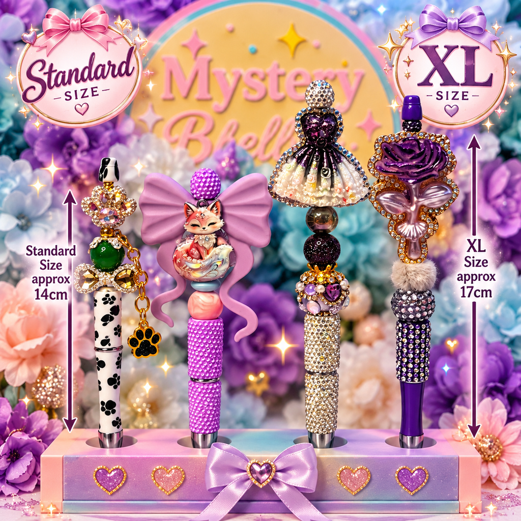 Beaded Statement Pen – Standard or XL | Handmade Made-to-Order Pen