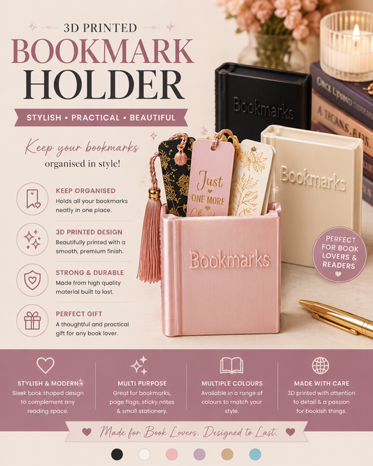 3D Bookmark Holder