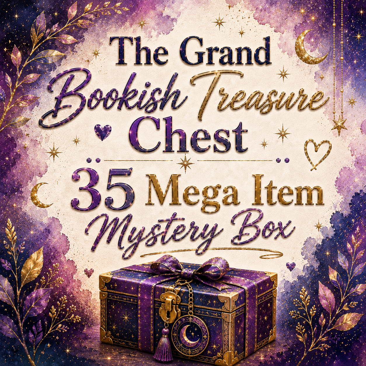 The Grand Bookish Treasure Chest | 35 Mega Item Mystery Box
