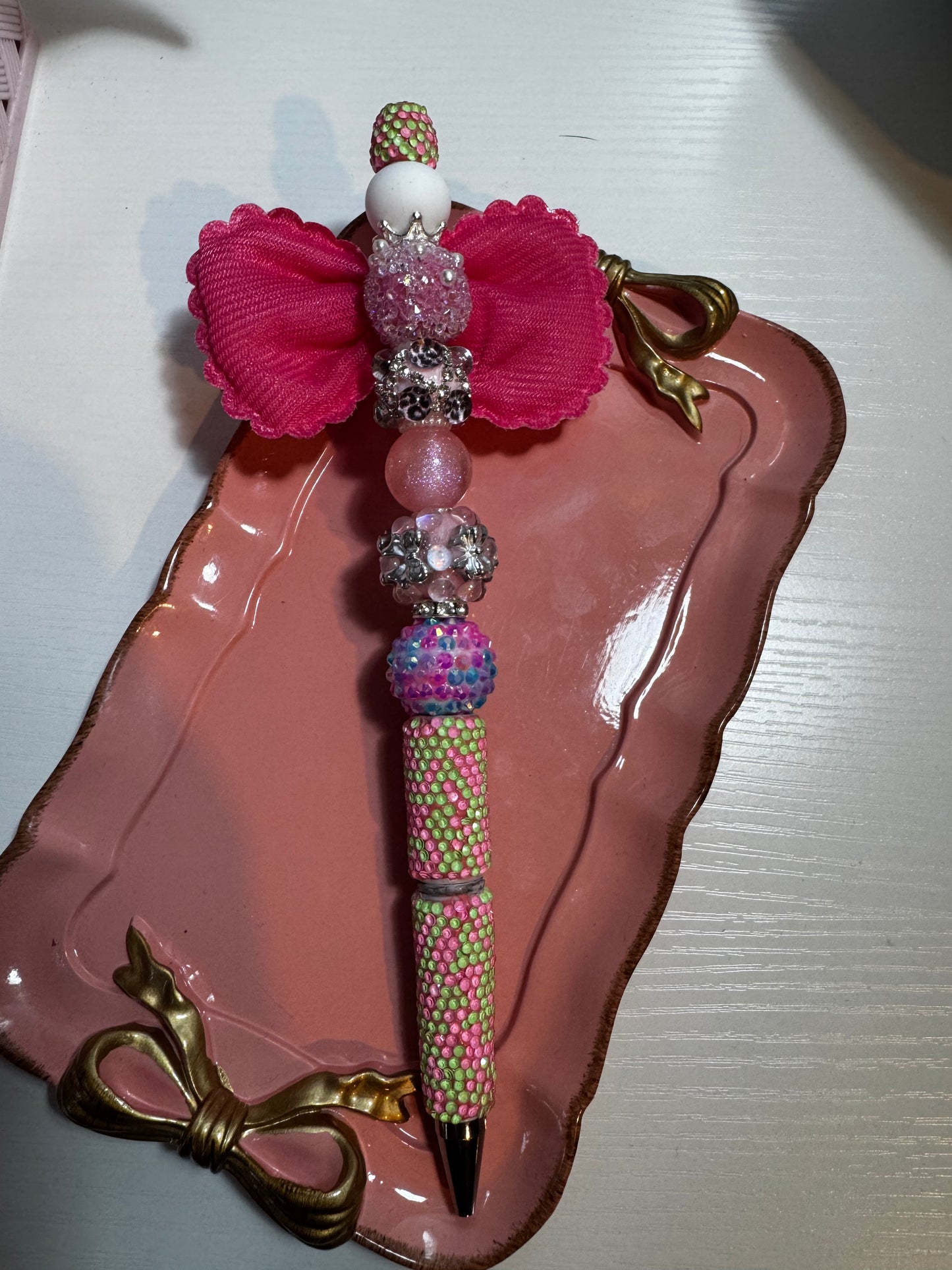 XL Ultra Beaded Pen | Handmade Made-to-Order Statement Pen