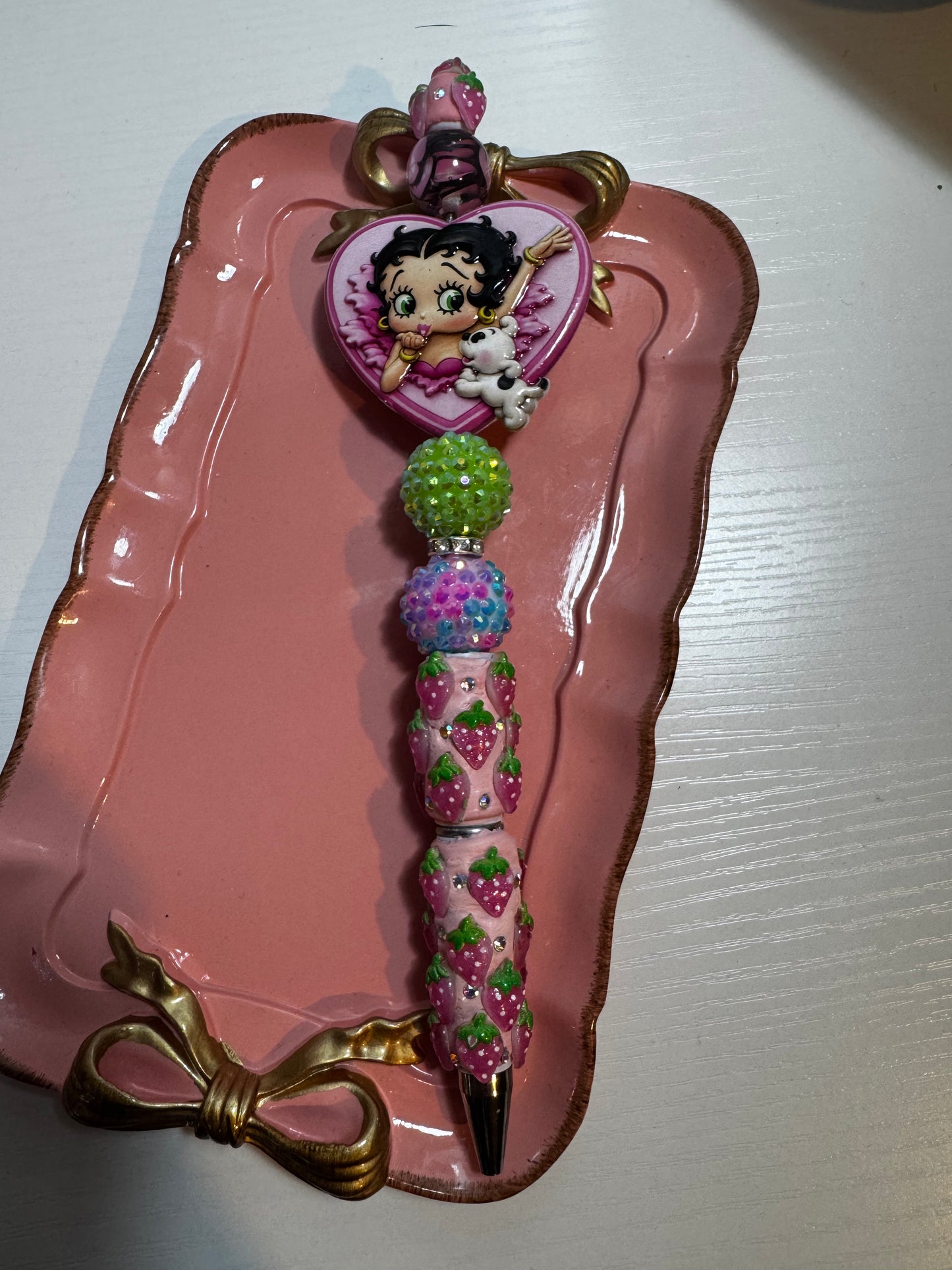 XL Ultra Beaded Pen | Handmade Made-to-Order Statement Pen