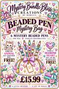 The Beaded Pen Lucky Bag – 6 Mystery Pens + Hidden Bonus Wins