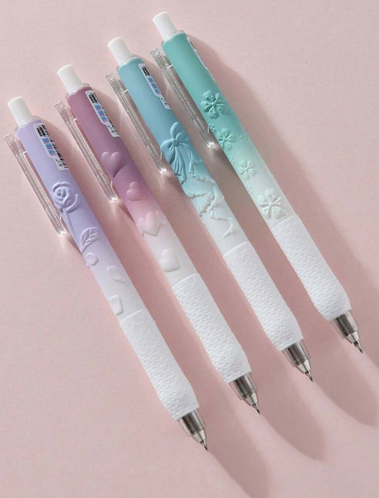 Embossed Neutral Pens