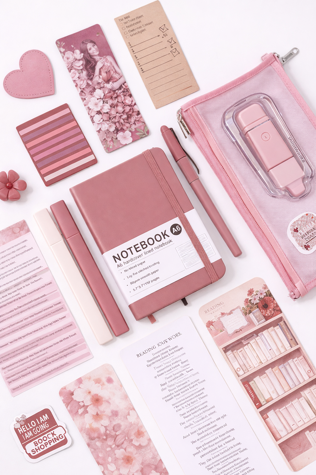 Raspberry Blush 🌹 Bookish Bundle